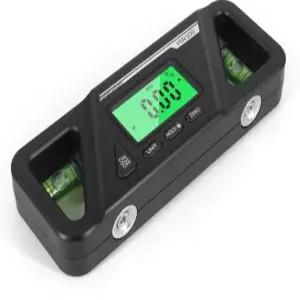 디지털 레벨 각도계 LCD 화면이 있는 마그네틱 베이스 전자 보블 경사계 자동차 수리 및 목재 작업을 위한