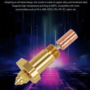 Ender-3 V3 KE 핫엔드 키트 Creality K1/ Max 3D 프린터 세라믹 가열 블록 300 용 노즐 압출기 ° C 고열