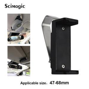 차고 문 원격 제어용 47-70mm 조정 가능한 클립 스탠드 지원 자동차 썬 바이저 홀더 마운트