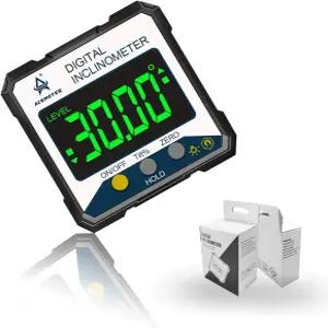 마그네틱 디지털 각도 파인더 각도계 경사계 - 베이스와 백라이트 디스플레이가 있는 빠르고 안정적인 측정
