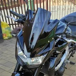 호환   스모크 블랙 스포일러 가와사키 Z750 윈드 실드 윈드 스크린 Z750R 2007-2008-2009-2010-2011-2012