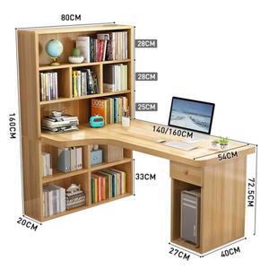 신학기 학생 책상 책장 길이 일체 140 월너트 세트