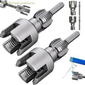 드릴 작동식 20/25mm PVC 및 PPR 파이프 스레드 오프너, 내부 외부 모두 작동합니다.