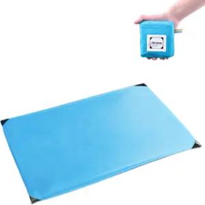 아자르시스 포켓 담요 방수 비치 피크닉 페스티벌 매트 샌드프루프 초경량 컴팩트 휴대용 여행 텐트 쉘터