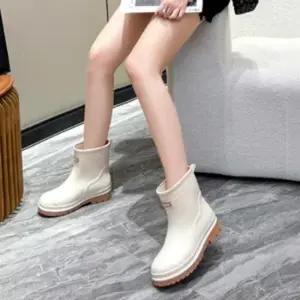 가벼운장화 발편한 경량 레인부츠 4계절용 안감탈부착