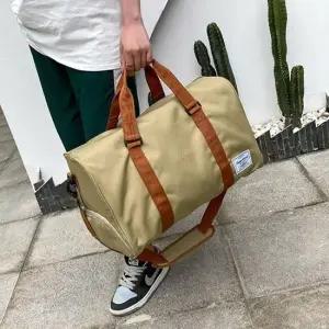 베이직 모먼트 스트랩 캔버스 보스턴백 BS-65
