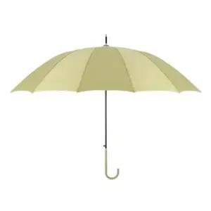 클래식 장우산 레더 손잡이 고급 우산 컬러 자동 우산