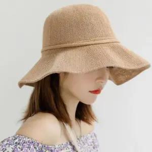 햇빛차단 여성 리본 벙거지 버킷햇 여름 썬캡