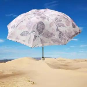 고급형 퍼플 나뭇잎 양산 양산 여름 암막 양우산