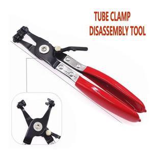 1개  클램프 풀러 잠금식 자동차 호스 플라이어 물 파이프 플랫 밴드 링 타입 도구 정원용 제거