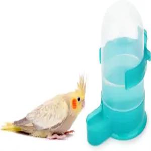 잉꼬 햄스터 쥐 저빌을 위한 하이페티 버드 자동 물병 앵무새 음용 급수기 보울