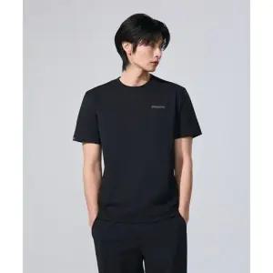 디스커버리 DISCOVERY EXPEDITION 남성 에버딘 스몰로고 반팔티셔츠 (BLACK) DMRS63063-BKS 390222