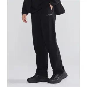 디스커버리 DISCOVERY EXPEDITION 남성 그리드 기모 우븐 리드 스트링 팬츠 (BLACK) DMTP79056-BKS 390179