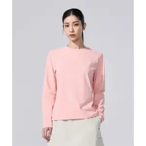 디스커버리 DISCOVERY EXPEDITION 여성 기능성 라운드 긴팔티셔츠 (L.Peach) DWRL44061-PCL 390171