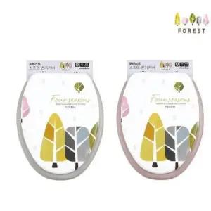 모던변기커버 포레스트 특대 O형 변기커버 앞막힘 W