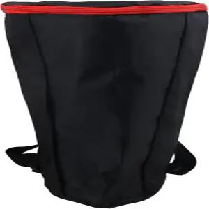 비스티네 젬베 대형 드럼 가방 12인치 아프리카 휴대용 케이스 악기 액세서리 내구성 있는 어깨끈 블랙