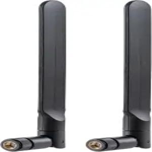 PC 데스크톱 컴퓨터 마더보드 WiFi 라우터용 6 6E 트라이밴드 2.4GHz/5GHz/6E 전방향 안테나 2팩