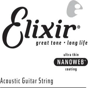 엘릭서 스트링 어쿠스틱 형광체 브론즈 기타 나노웹 코팅 .032