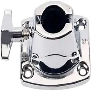 알니코프 드럼 키트 홀더 베이스 플레이트 톰 심벌 클램프 악기 부품 아연 합금 범용 마운트 랙 바 크롬