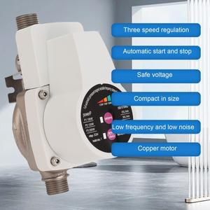 수압 부스터 펌프 자동 저소음 3단계 브러시리스 모터 수도꼭지 화장실 보일러 샤워용