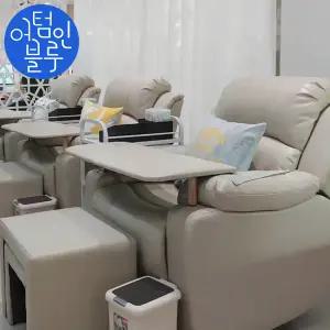 네일샵 전동 리클라이너 패디 안락 의자 미용 높이조절