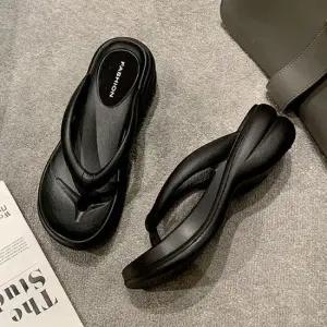 [패션] 여성 3컬러 베이직 라운드 스트랩 쪼리 LK플랍2