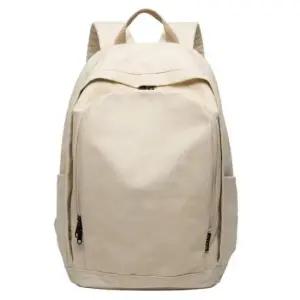 [패션] LETSBAG 캔버스 천 백팩 여자 가벼운 에코 책가방 LB562WAMOY