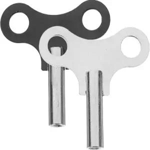 직경 4.4mm 금속 시계 키 앤티크 와인딩 세트 내마모성 와인더 체인 도구 액세서리용 가넥 2Pcs