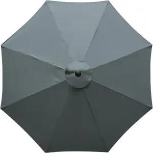 YOUGE 아웃도어 10피트 파티오 우산 교체 캐노피 8 리브용 마켓 및 테이블 상단 유니버설 튼튼하고 두꺼운