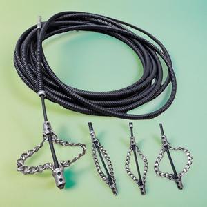 전기 배수구 청소기 하수구 특수 도구 체인 스프링 오일 얼룩 제거 파이프라인