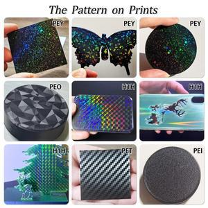 Anycubic Kobra 2/ 2 Pro/ Neo PEO PET Pei 빌드 플레이트 230x230mm 양면 질감 시트 부드러운 가열 침대