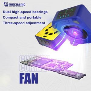 MECHANIC CUV-3 냉각 경화 팬 마더 보드 용 3S 빠른 열 방출 UV 납땜 연기 배기 도구