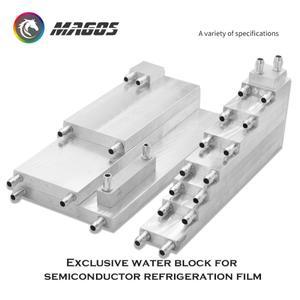 CPU 워터 블럭 알루미늄 반도체 TEC1 열전기 펠티어 OD7-8mm 호스 액체 냉각기 40 80 120 160 200 300mm