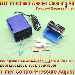 DTF 잉크 프린트 헤드 청소 기계, 깨끗한 막힘 제거 키트, 엡손 L1800, 1390, 수리 도구