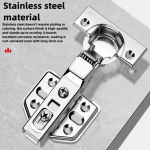 2개입 힌지 냉간 압연 강철 유압 캐비닛 도어 댐퍼 버퍼 부드럽고 조용한 닫힘 모든 찬장 가구용