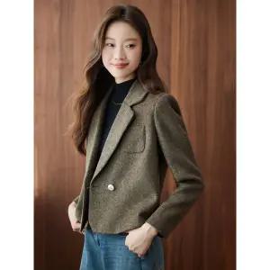 루타꽁몰 여성 가을 오피스룩 정장 재킷 코트 쇼트 상의 HO3