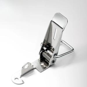 2PCS 토글 래치 스프링 장착 클램프 클립 케이스 박스 캐치 장력 잠금 레버 걸쇠 클로저 상자 스냅