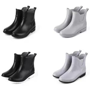 여성 비오는날 데일리 편한 장화 레인부츠 레인2N