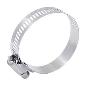 2/10pcs 조정 가능한 호스 클램프 304 스테인레스 스틸 후프 6mm-600mm 스크류 밴드 자동차 연료 파이프