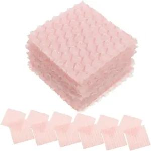 주얼리 전자제품 및 깨지기 쉬운 물품을 위한 쿠션 백 배송 이동용 두꺼운 버블 파우치 60개 부드러운 내부