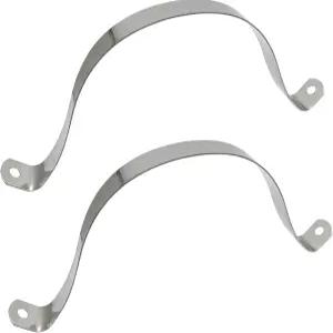 6인치 투 홀 스트랩 U 브래킷 스테인리스 스틸 튜브 장력 클립 모음 키트 수도관 내경용 고강도 강직