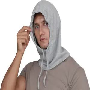 99 은색 천으로 만든 패러데이 모자 5G 4G 셀룰러 WiFi 블루투스 후드로 인한 위험을 줄이고 피로를 하며