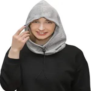 할사 EMF 모자 패러데이 후드. 차단 방부 실버 원단. 99 감소. 5G 4G 셀룰러 WiFi 블루투스 스마트 미터를