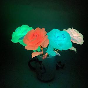 2024 빛나는 장미 발렌타인 데이 선물 영원한 꽃 시뮬레이션 24k 금박 어머니의 날