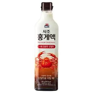 사조 홍게액 900g 탕비실 커피용품 브런치카페