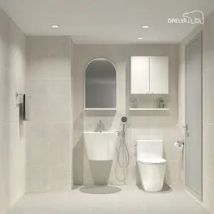 ~3/31 26만 상당 비데 증정 오트베이지 디자인장 소형욕실 리모델링