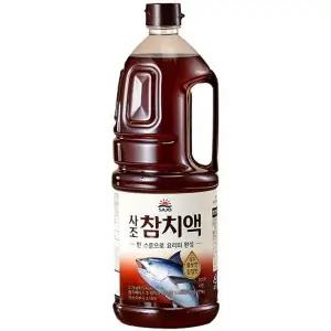 사조 참치액 2.1kg 탕비실 커피용품 브런치카페