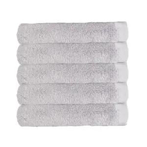 아트미즈 호텔타올 시그니처 소프트 40수 코마사 200g 실버 5장