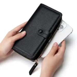 [다잇템] 여성용 일상 미니멀리즘 스타일 실용 컨템포러리 장지갑