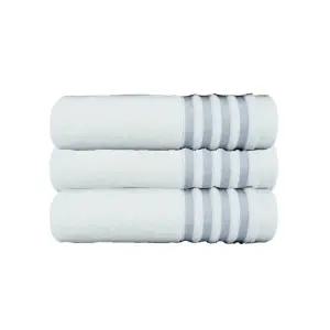 아트미즈 호텔타올 파인라인 국내생산 30수 180g 먼지없는수건 클라우드 화이트 3장